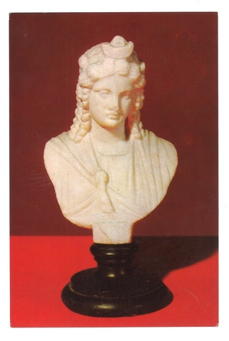 1894 - Bucuresti. Muzeul de istorie al Republicii Socialiste Romania. Bust al lui Isis. Tomis (Constanta). A doua jumatate a sec. I e.n